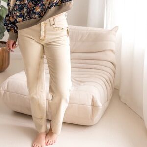 Free People Women's Risk Taker Mid-Rise Straight, Chance